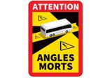 STICKER DEAD CORNER INDICATION BUS